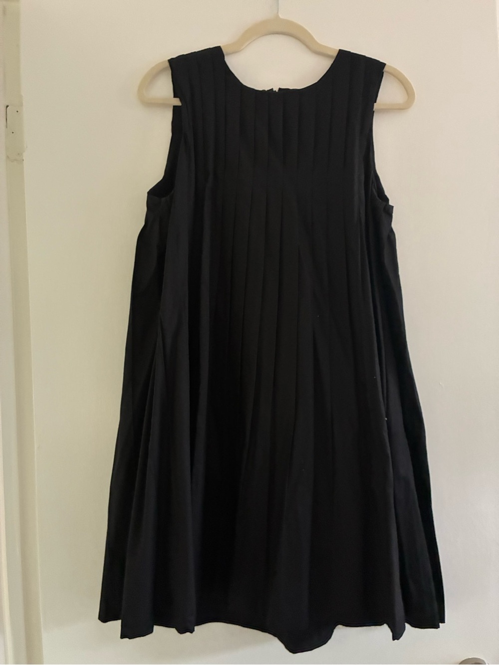 Miou Muse Black Sleeveless Pleated Mini Dress *MOVING SALE*